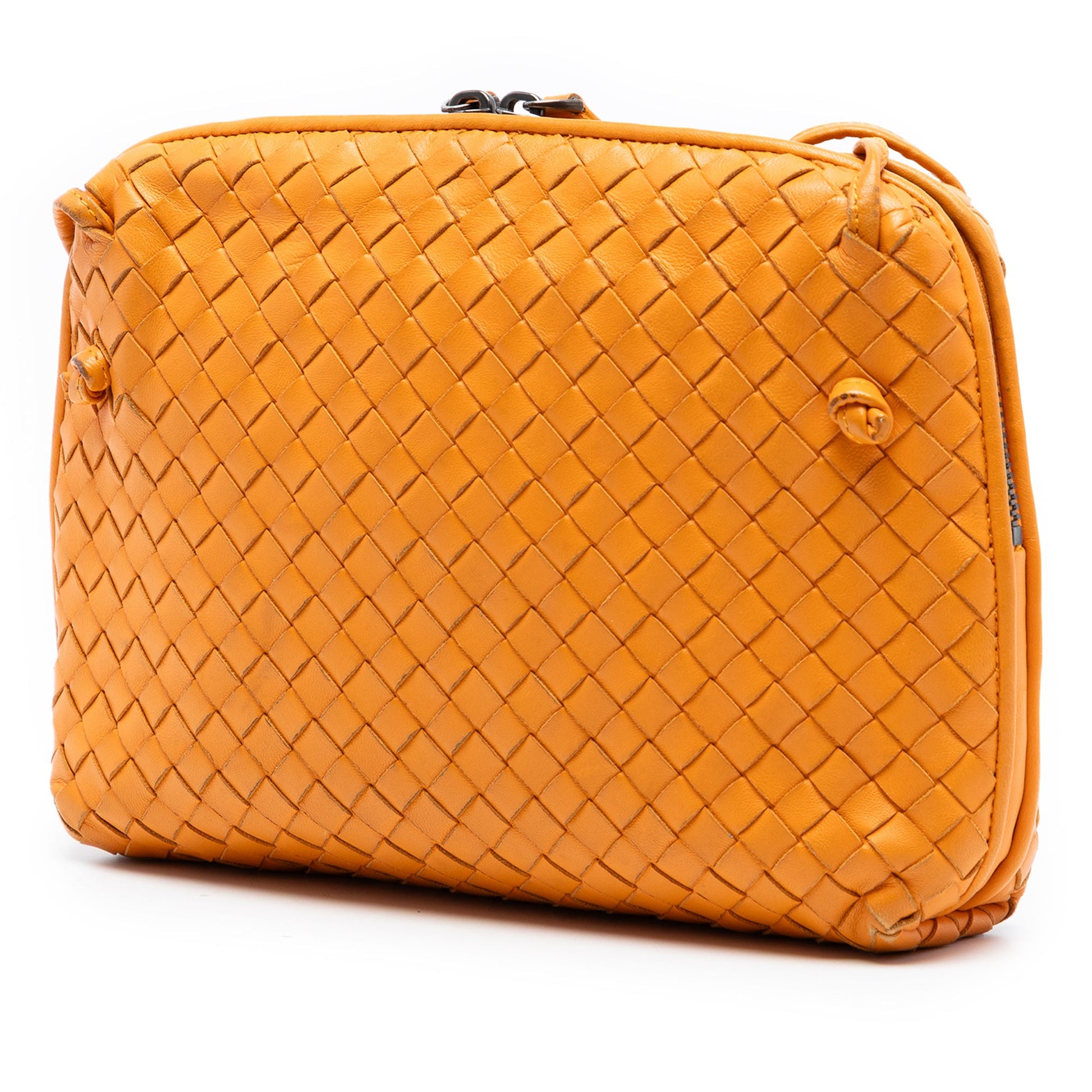 Bottega Veneta Nappa Intrecciato Nodini Crossbody