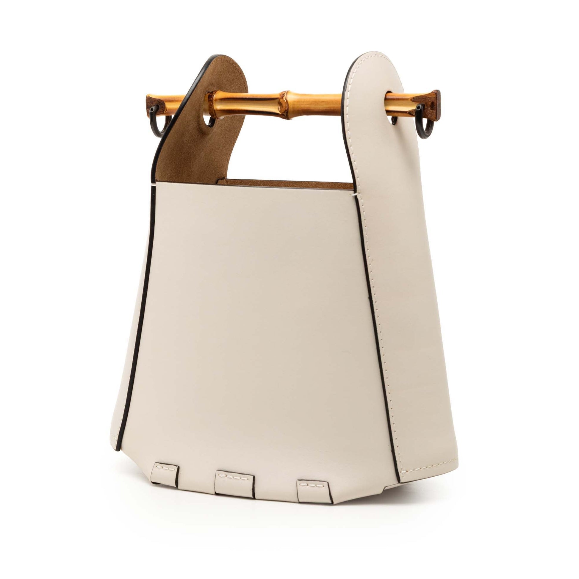 LOEWE Calfskin Bamboo Bucket Bag