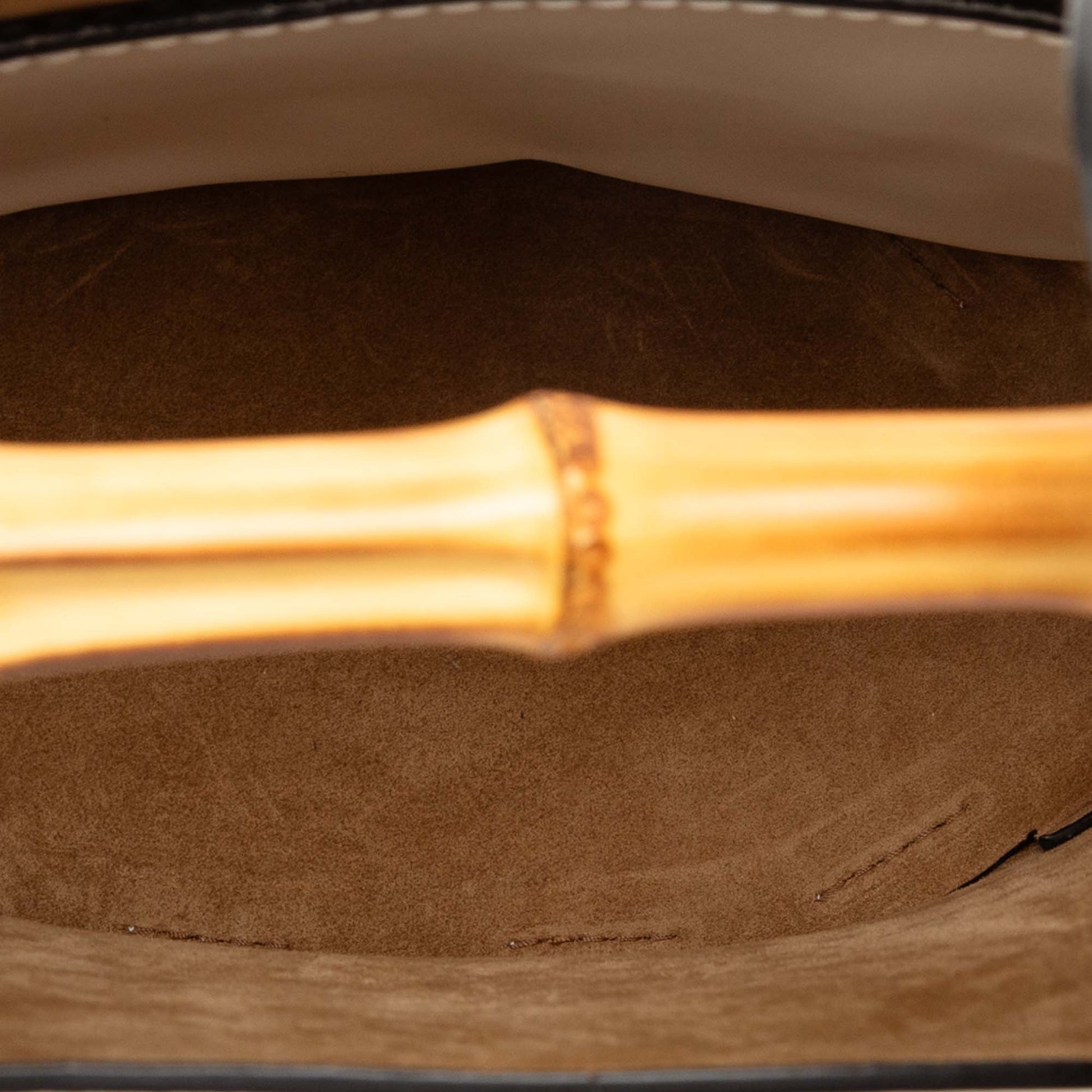 LOEWE Calfskin Bamboo Bucket Bag