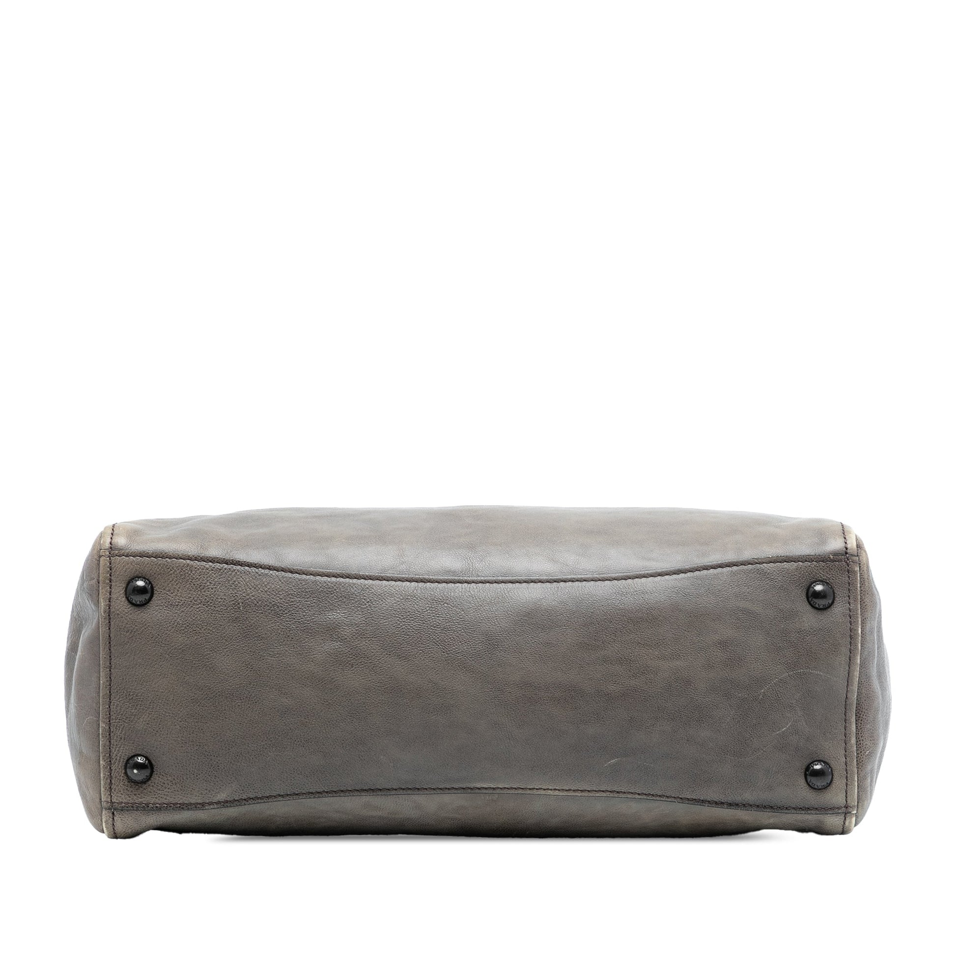 Prada Glace Calf Ombre Leather Satchel