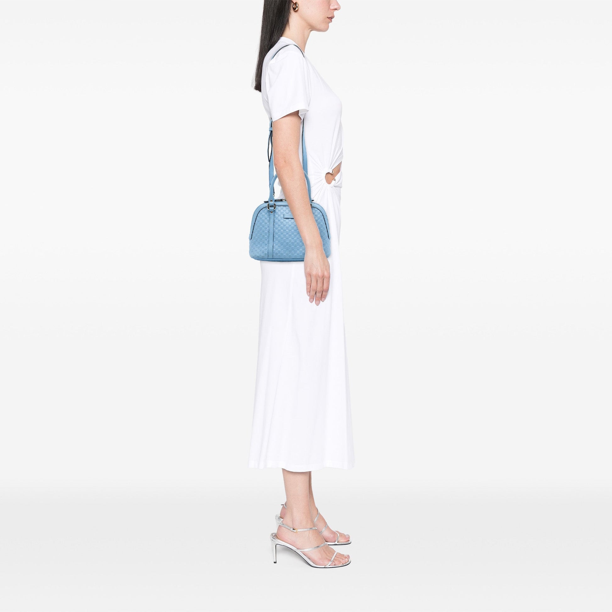 Gucci Mini Microguccissima Dome Satchel