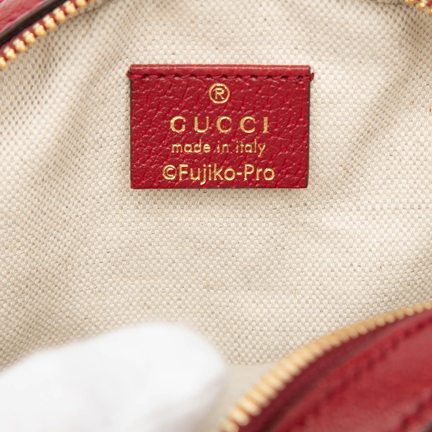 Gucci Micro GG Supreme Doraemon Round Crossbody