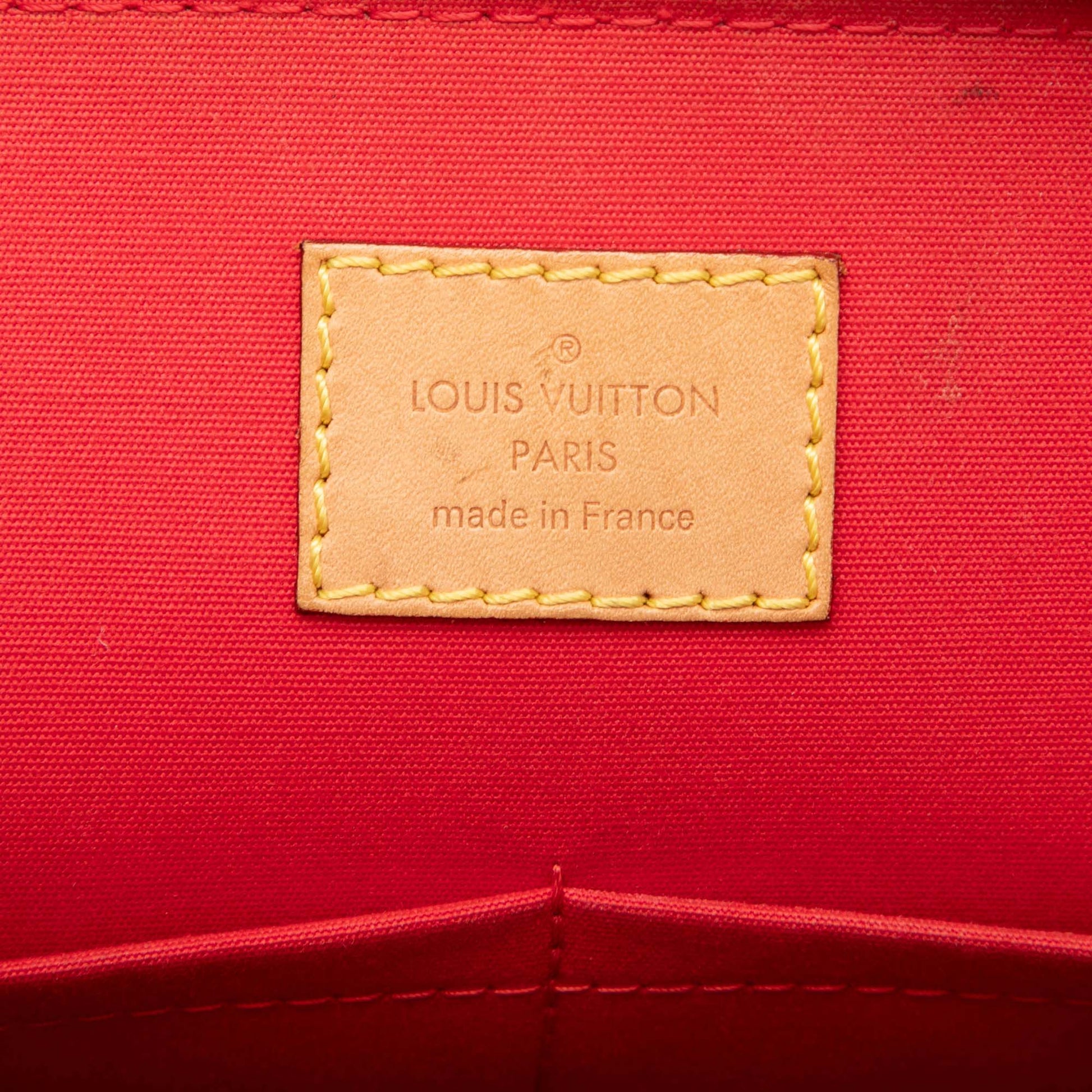 Louis Vuitton Monogram Vernis Alma PM
