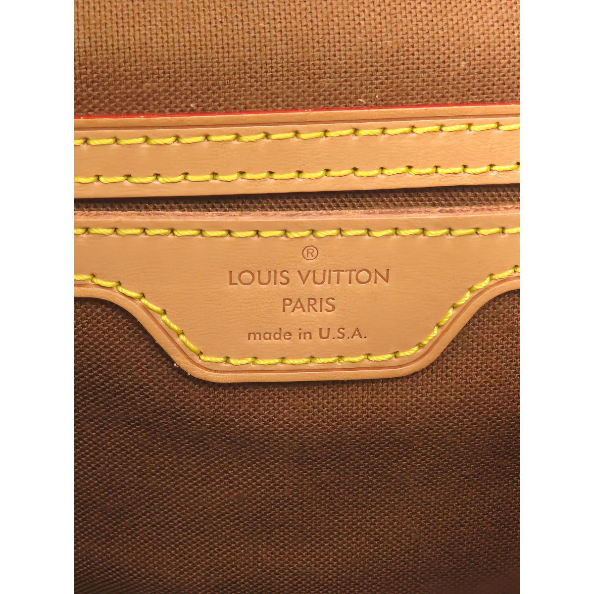 Louis Vuitton Monogram Montsouris GM — Brown