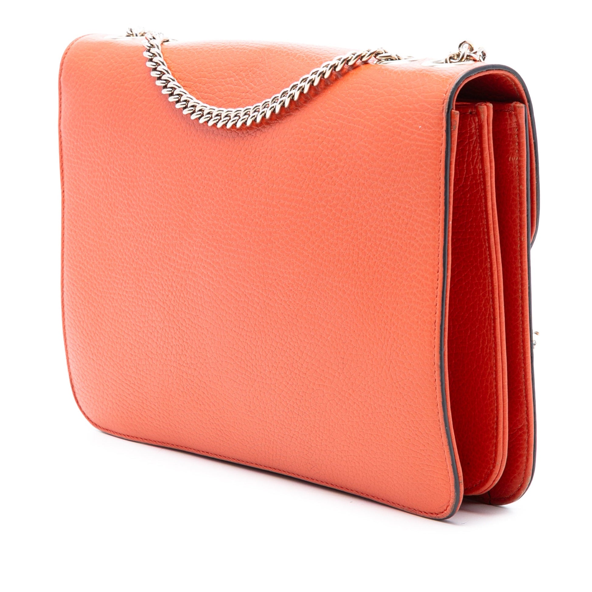 Gucci Medium Dollar Calfskin Interlocking G Crossbody