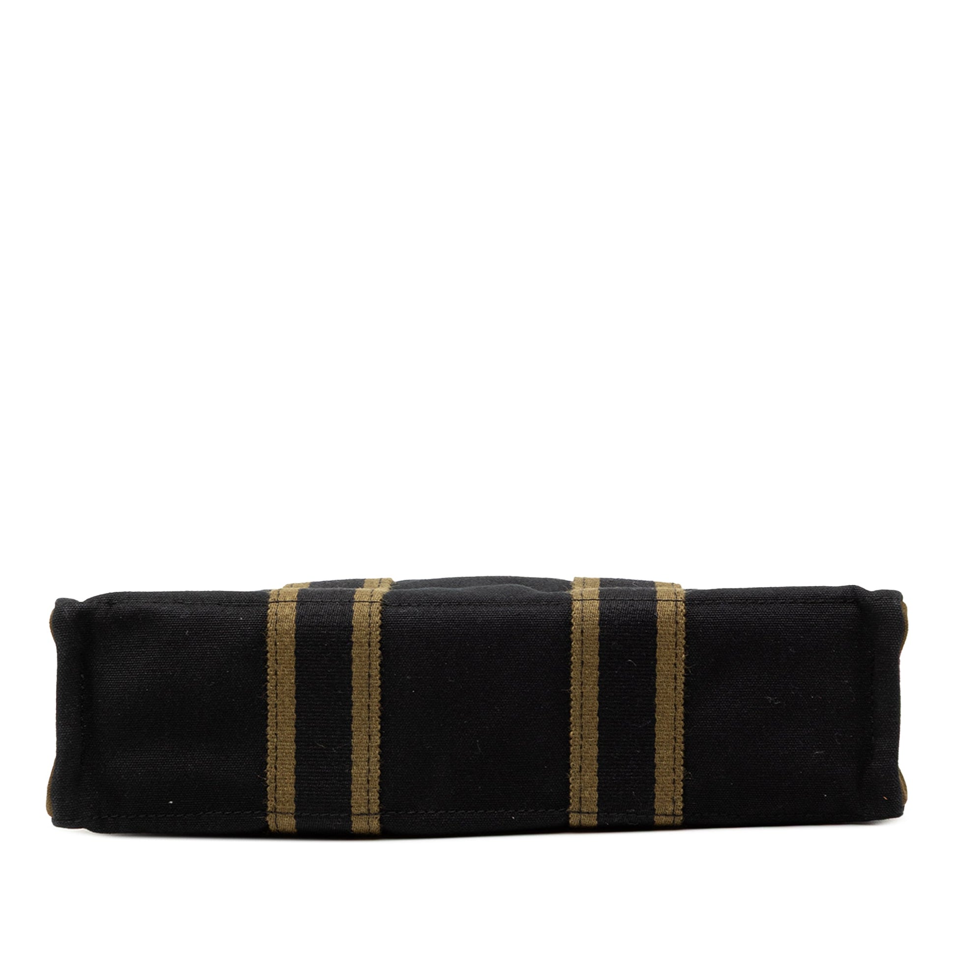 Hermès Bicolor Canvas Fourre Tout PM