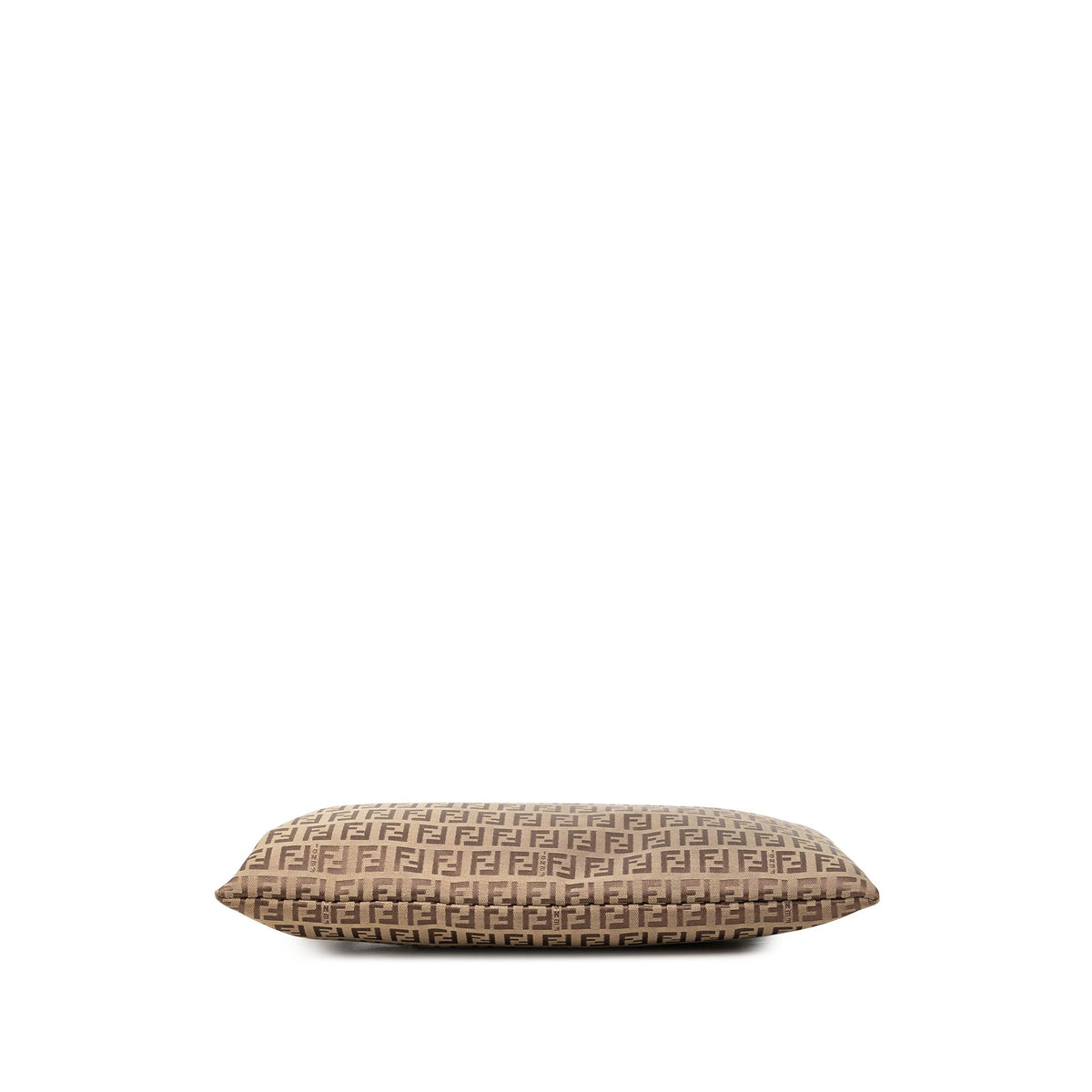 Fendi Zucchino Canvas Crossbody — Brown