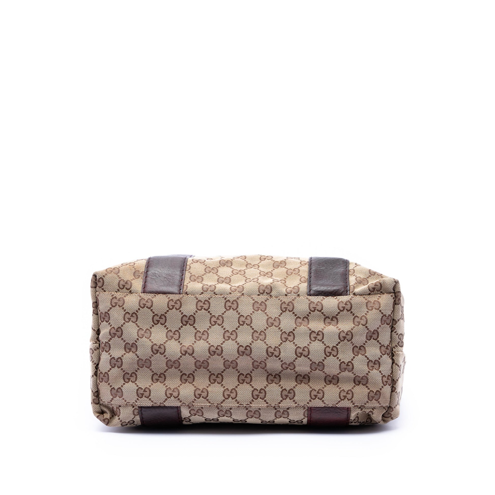 Gucci Large GG Canvas Bamboo Libeccio Tote