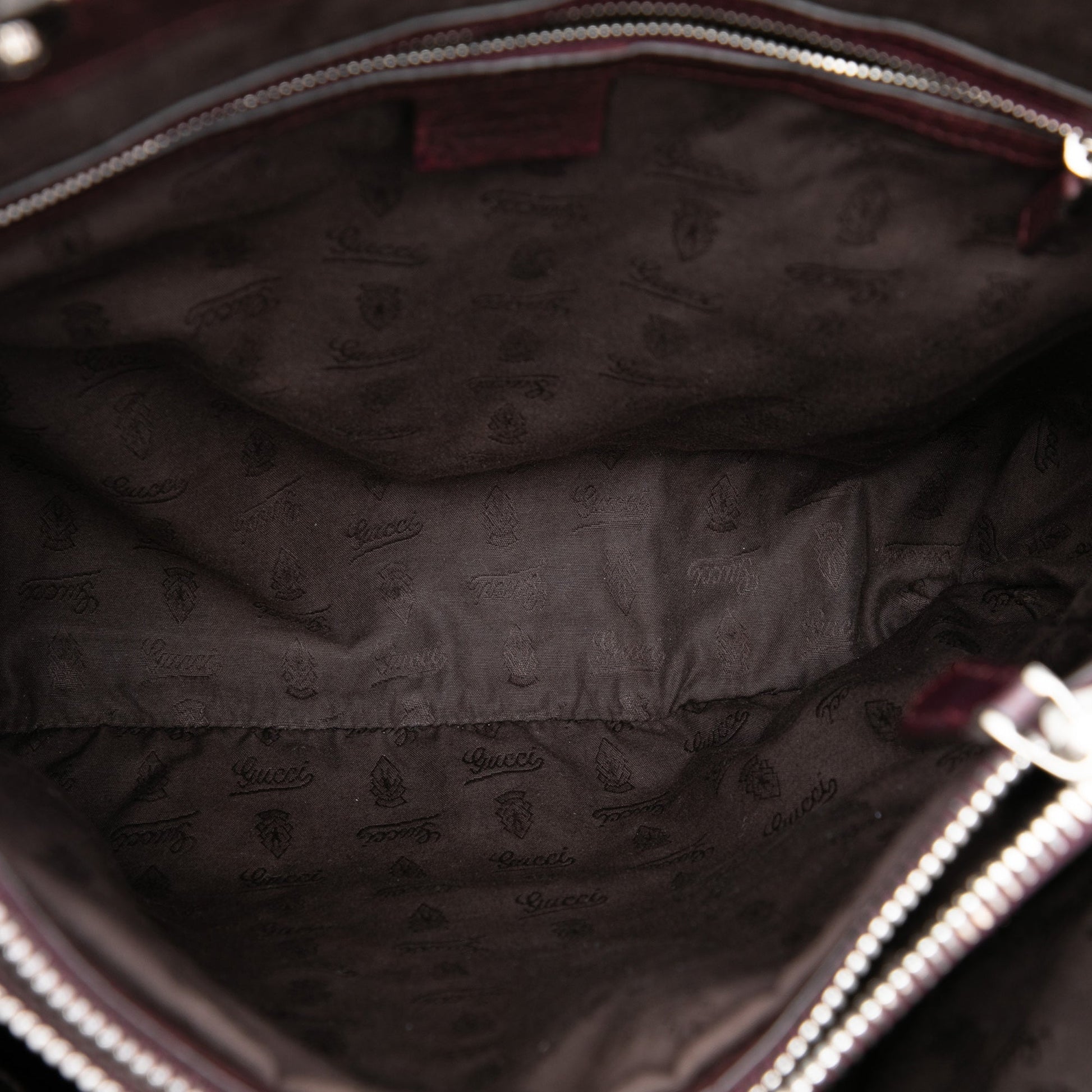 Gucci Large GG Canvas Bamboo Libeccio Tote