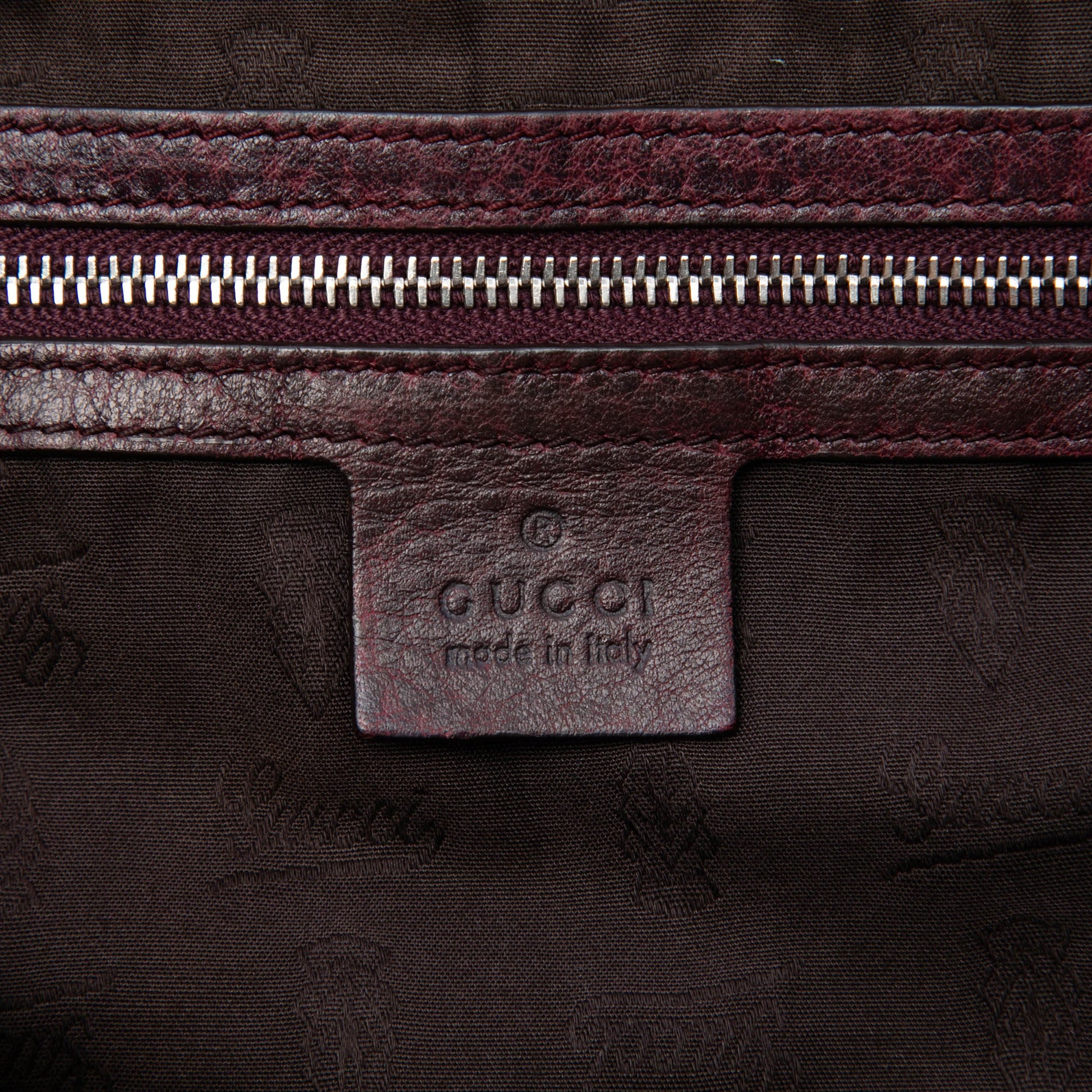 Gucci Large GG Canvas Bamboo Libeccio Tote