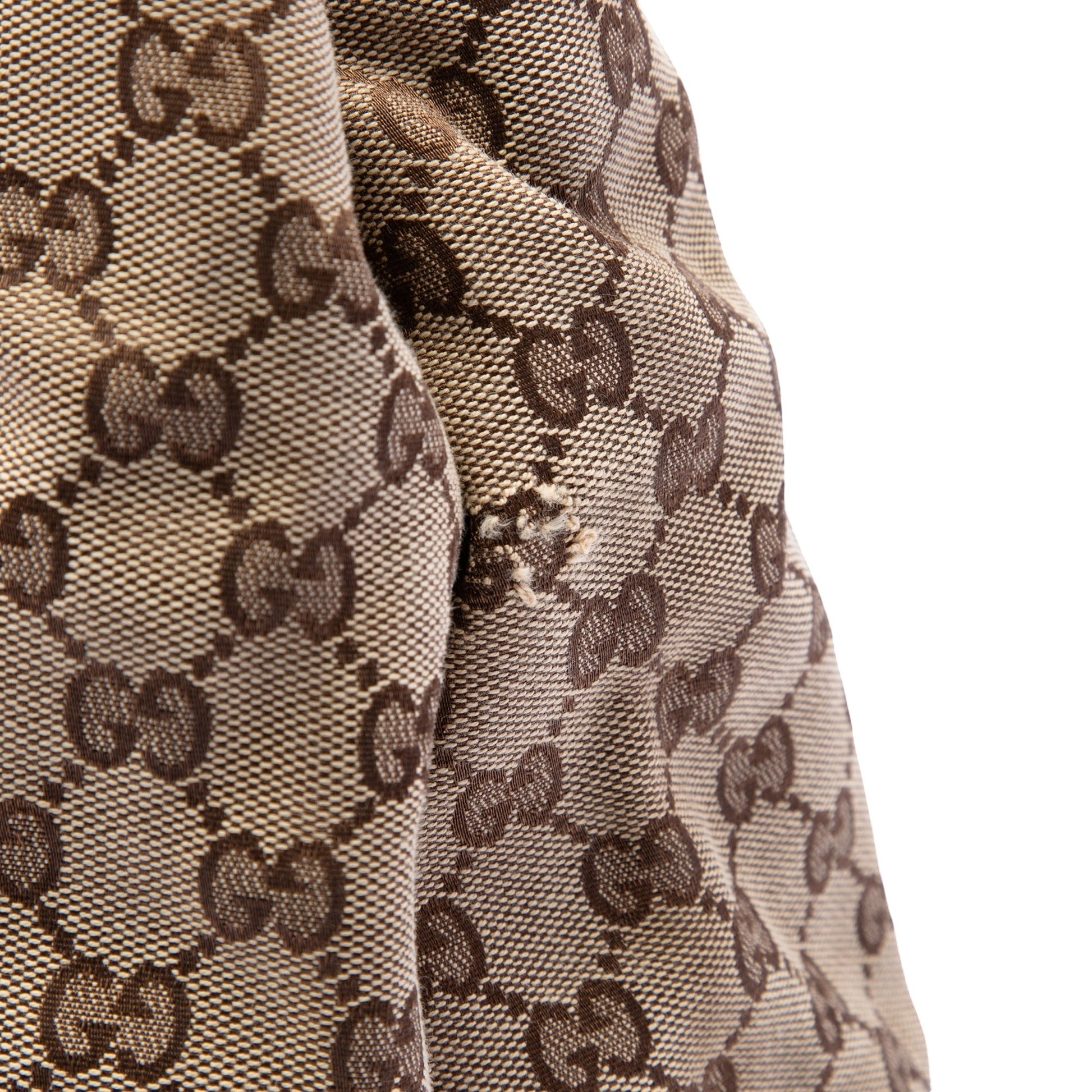 Gucci Large GG Canvas Bamboo Libeccio Tote