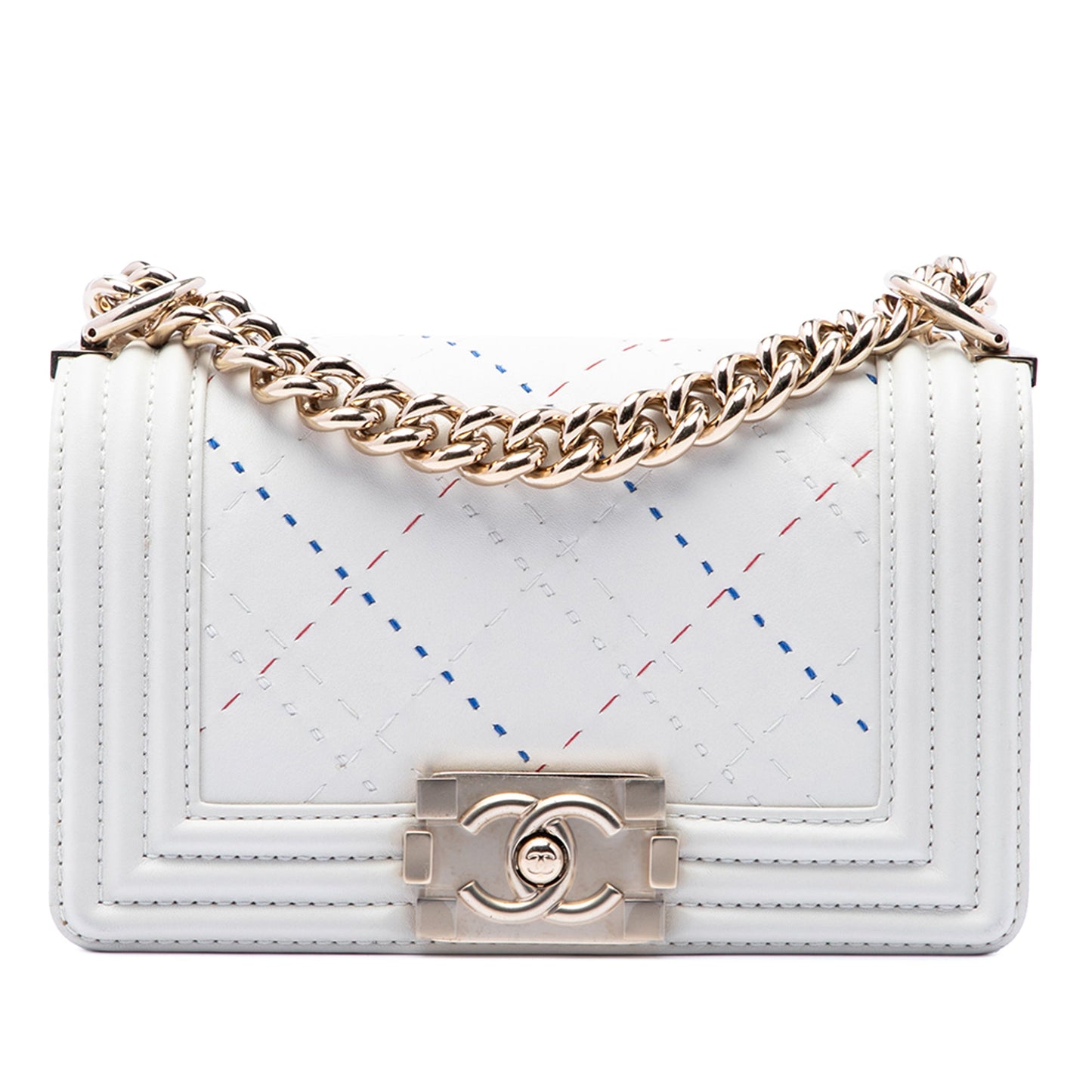 Chanel Small Quilted Lambskin Cruise Line Boy Flap