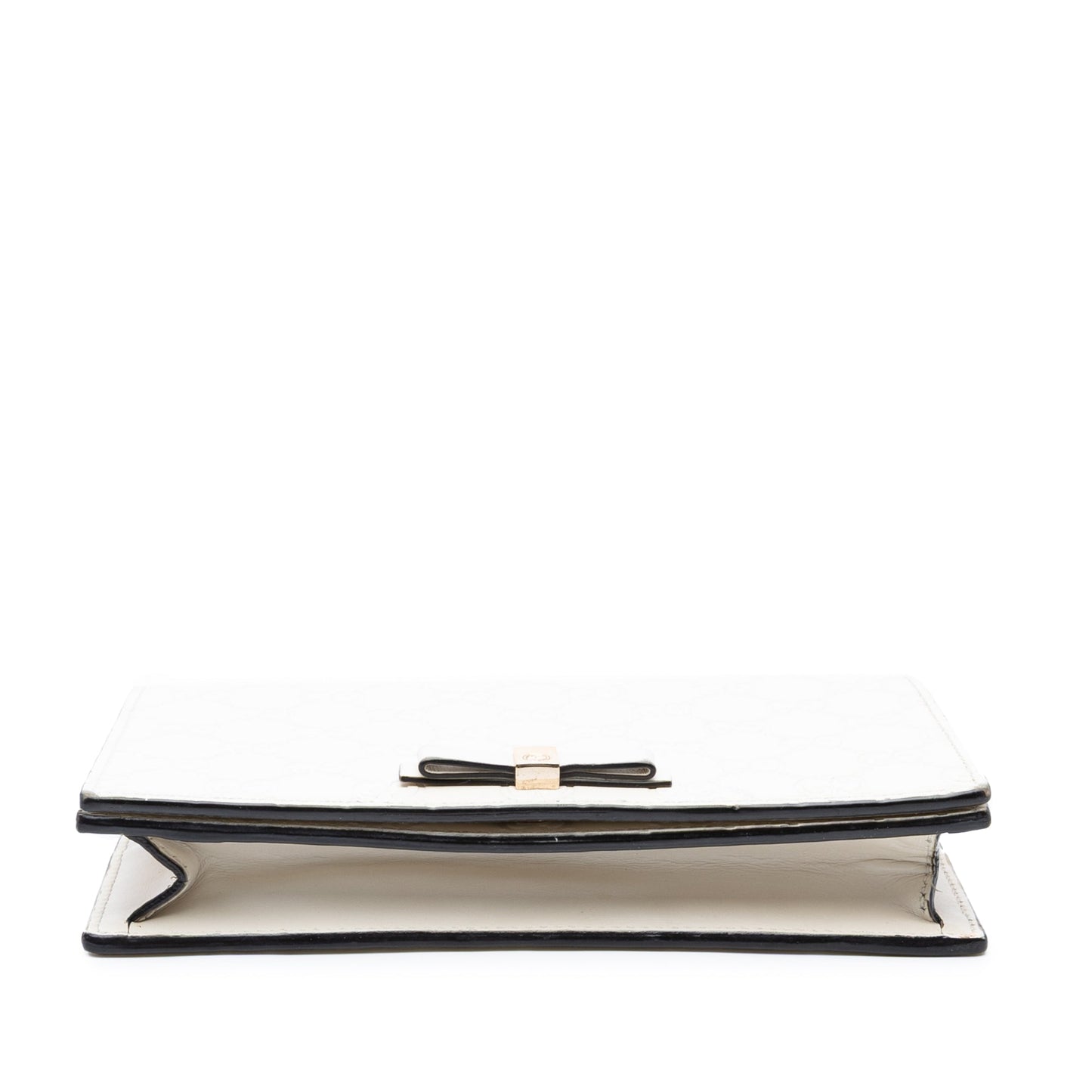 Gucci Mini Guccissima Bow Signature Wallet On Chain