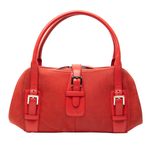 LOEWE Nubuck Senda Handbag