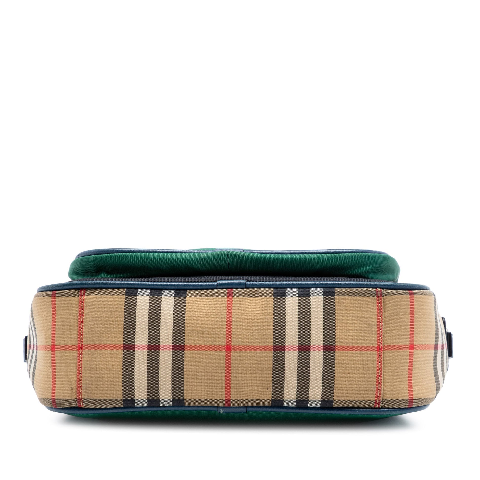 Burberry House Check Trimmed Nylon Paddy Crossbody