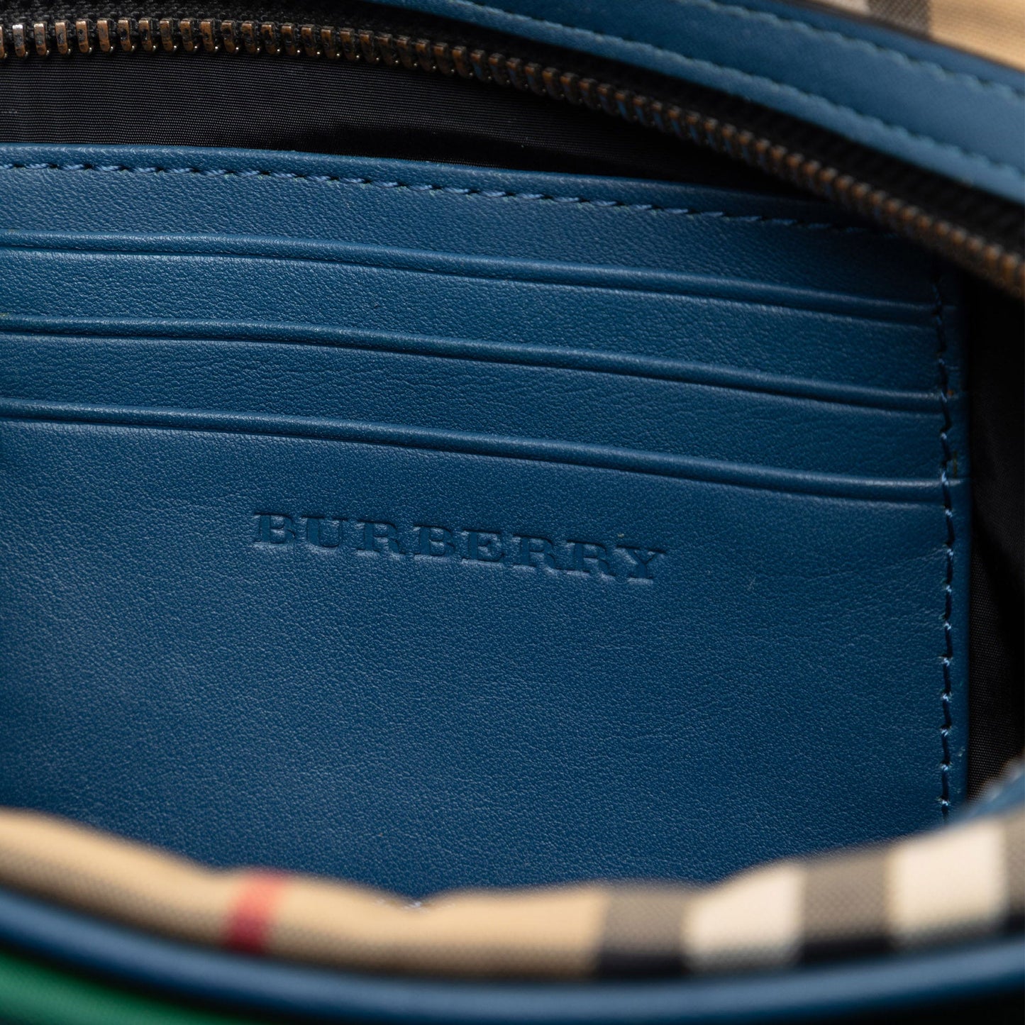 Burberry House Check Trimmed Nylon Paddy Crossbody