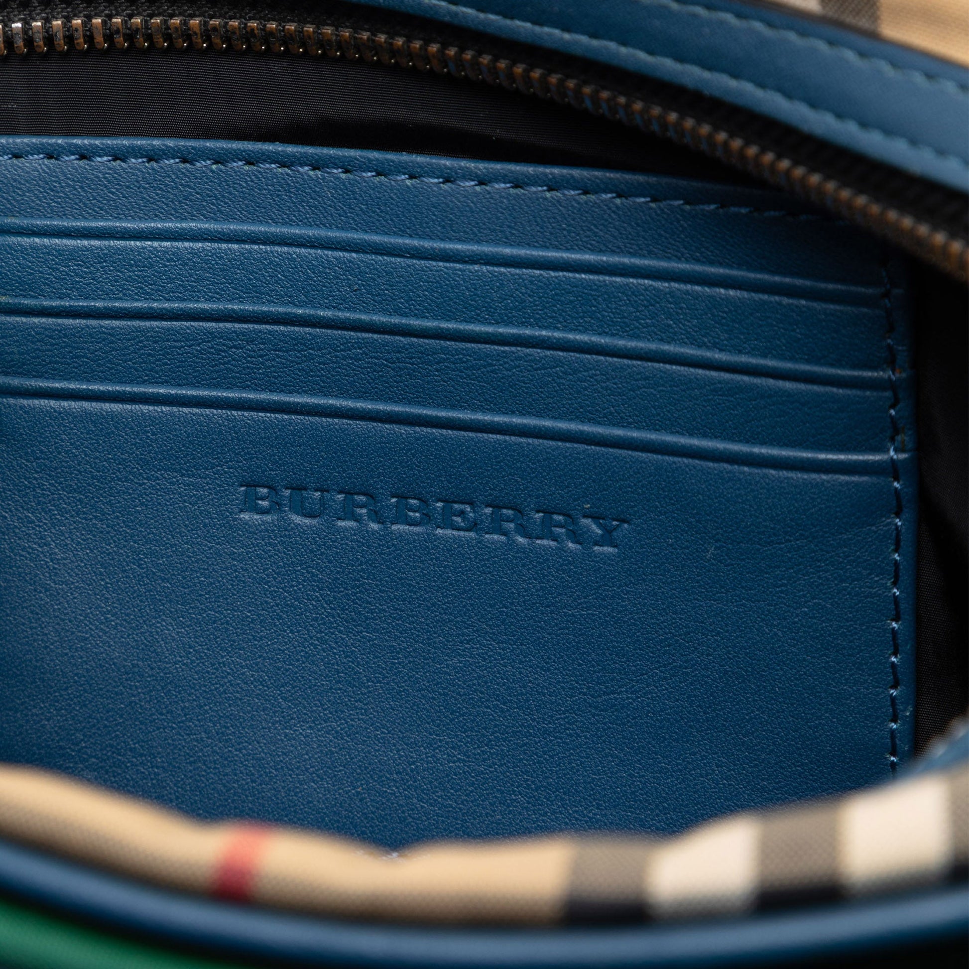 Burberry House Check Trimmed Nylon Paddy Crossbody