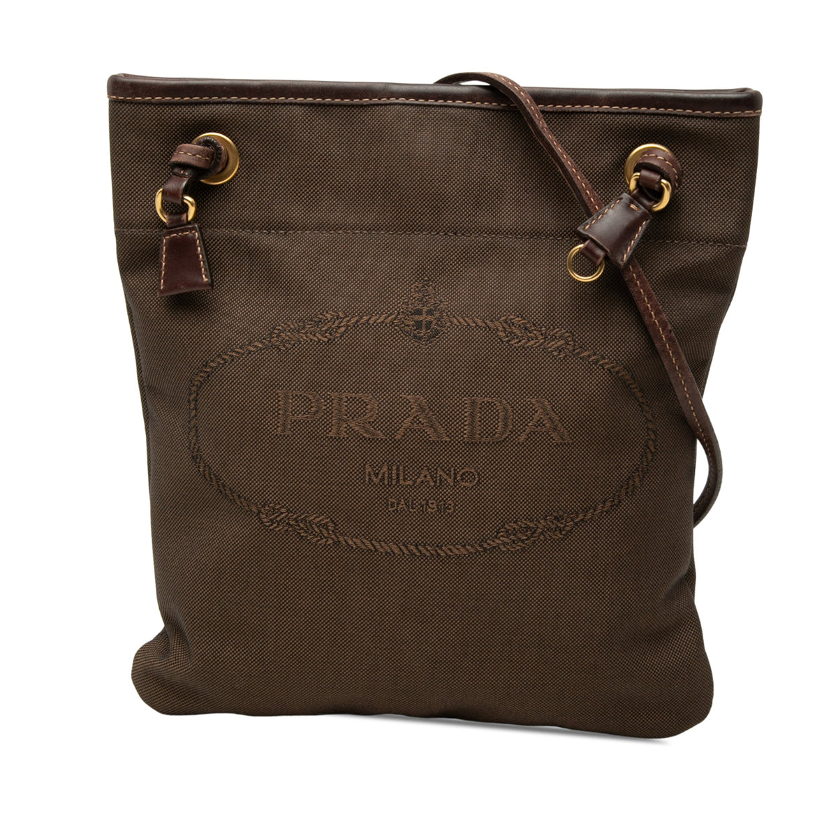 Prada Canvas Canapa Logo Crossbody