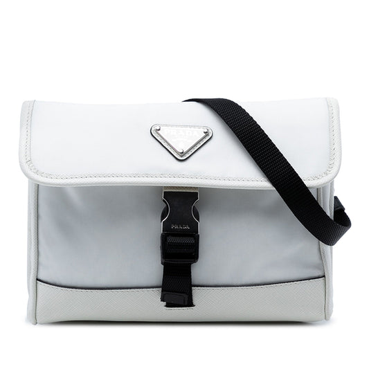 Saffiano Trimmed Re Nylon Smartphone Case