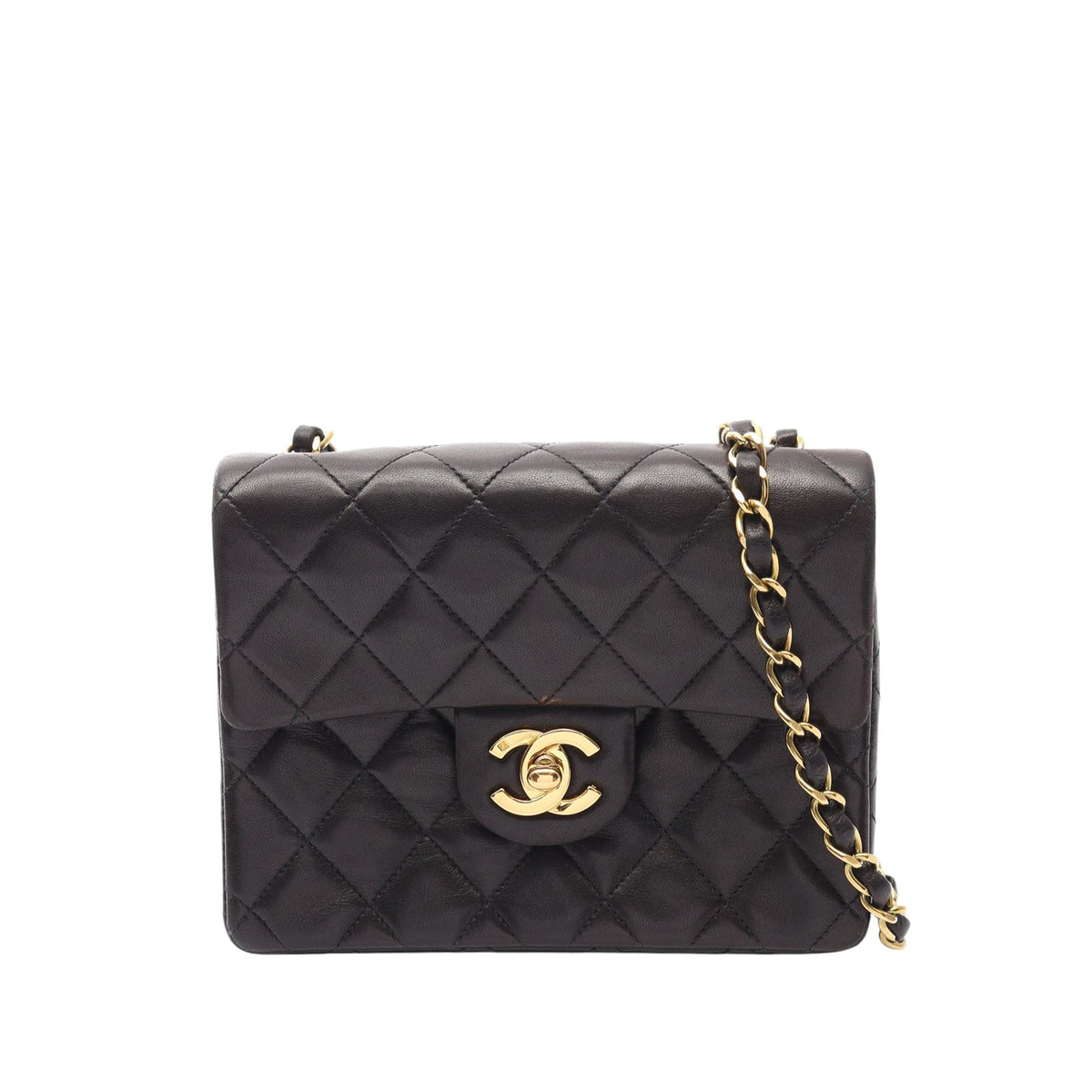 Chanel Mini Square Classic Lambskin Single Flap