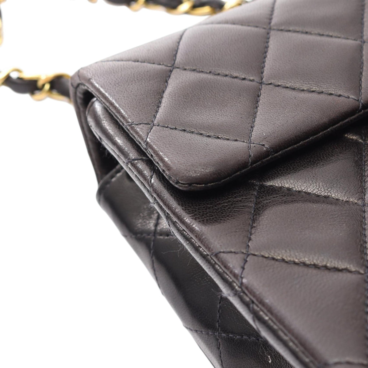 Chanel Mini Square Classic Lambskin Single Flap