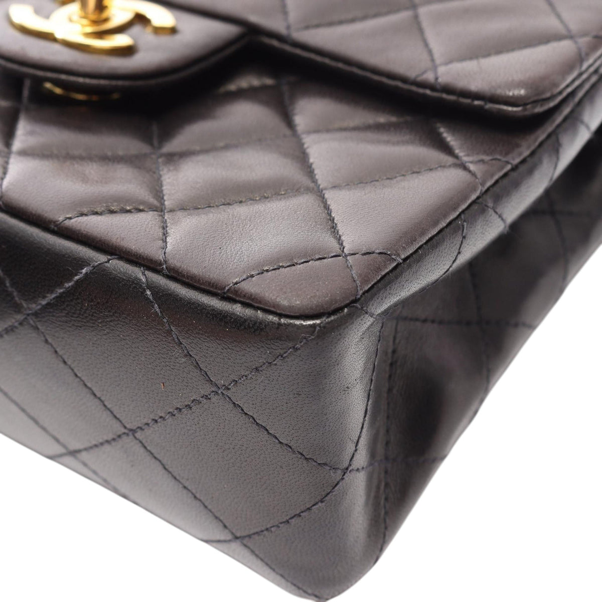 Chanel Mini Square Classic Lambskin Single Flap