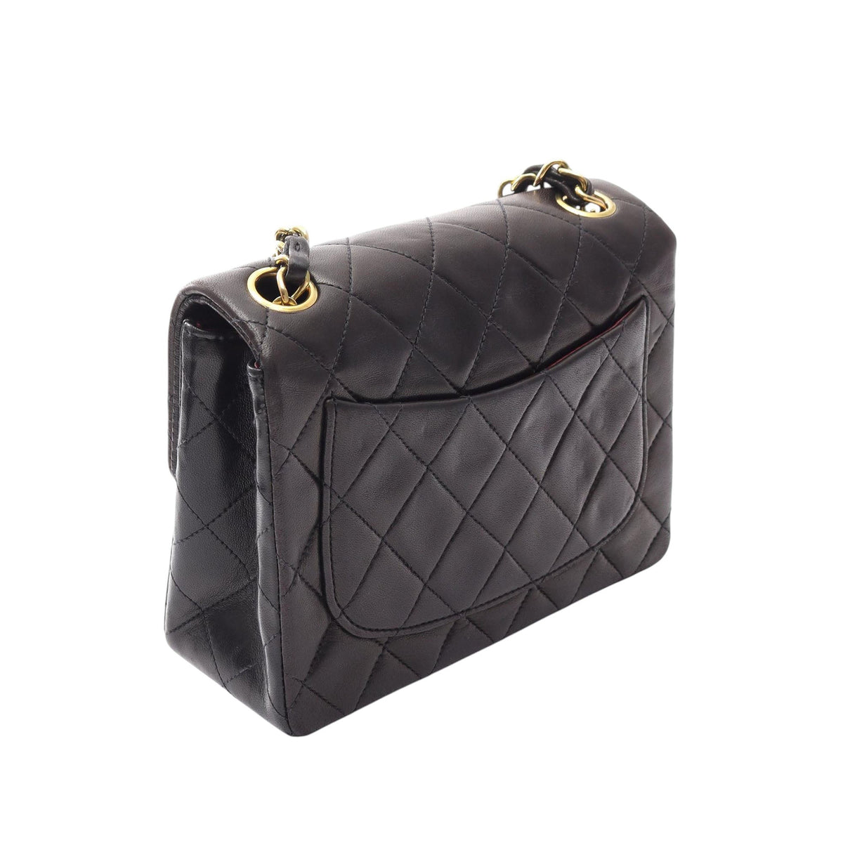 Chanel Mini Square Classic Lambskin Single Flap