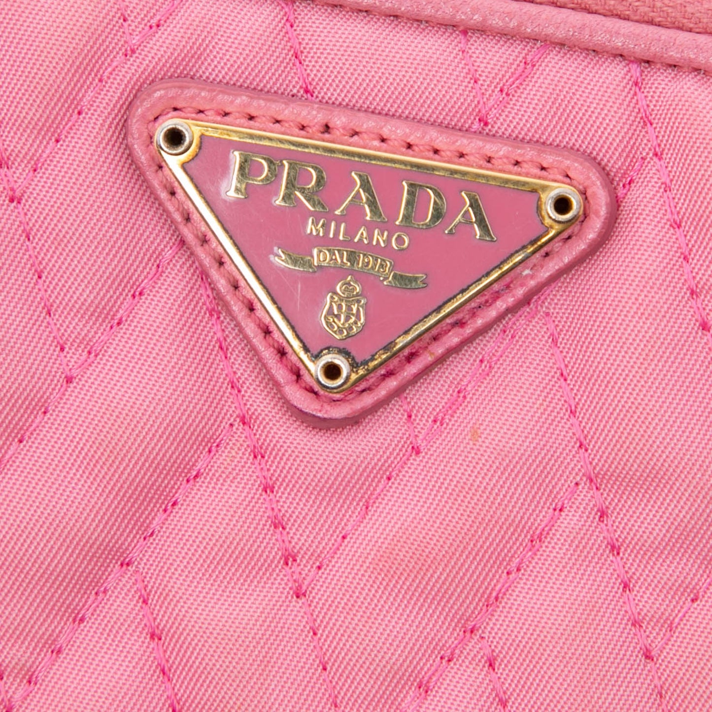 Prada Impuntu Tessuto Chain Crossbody