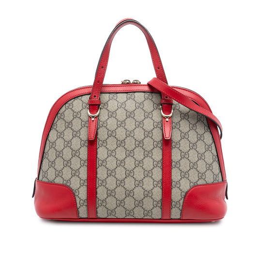 Gucci Small GG Supreme Nice Dome Satchel