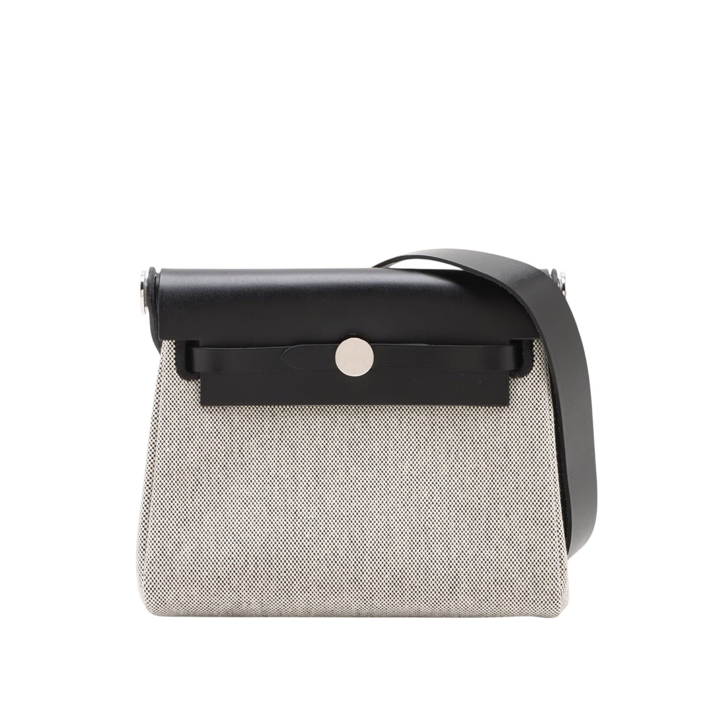 Hermès Military Toile and Vache Hunter Herbag Zip 20