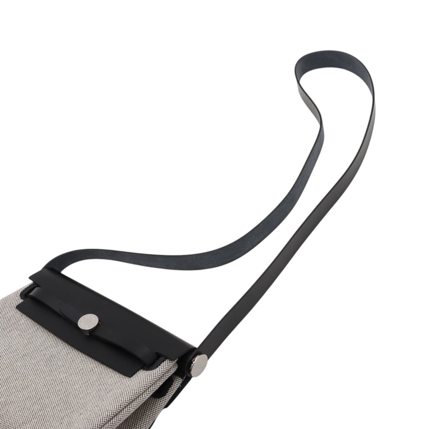 Hermès Military Toile and Vache Hunter Herbag Zip 20