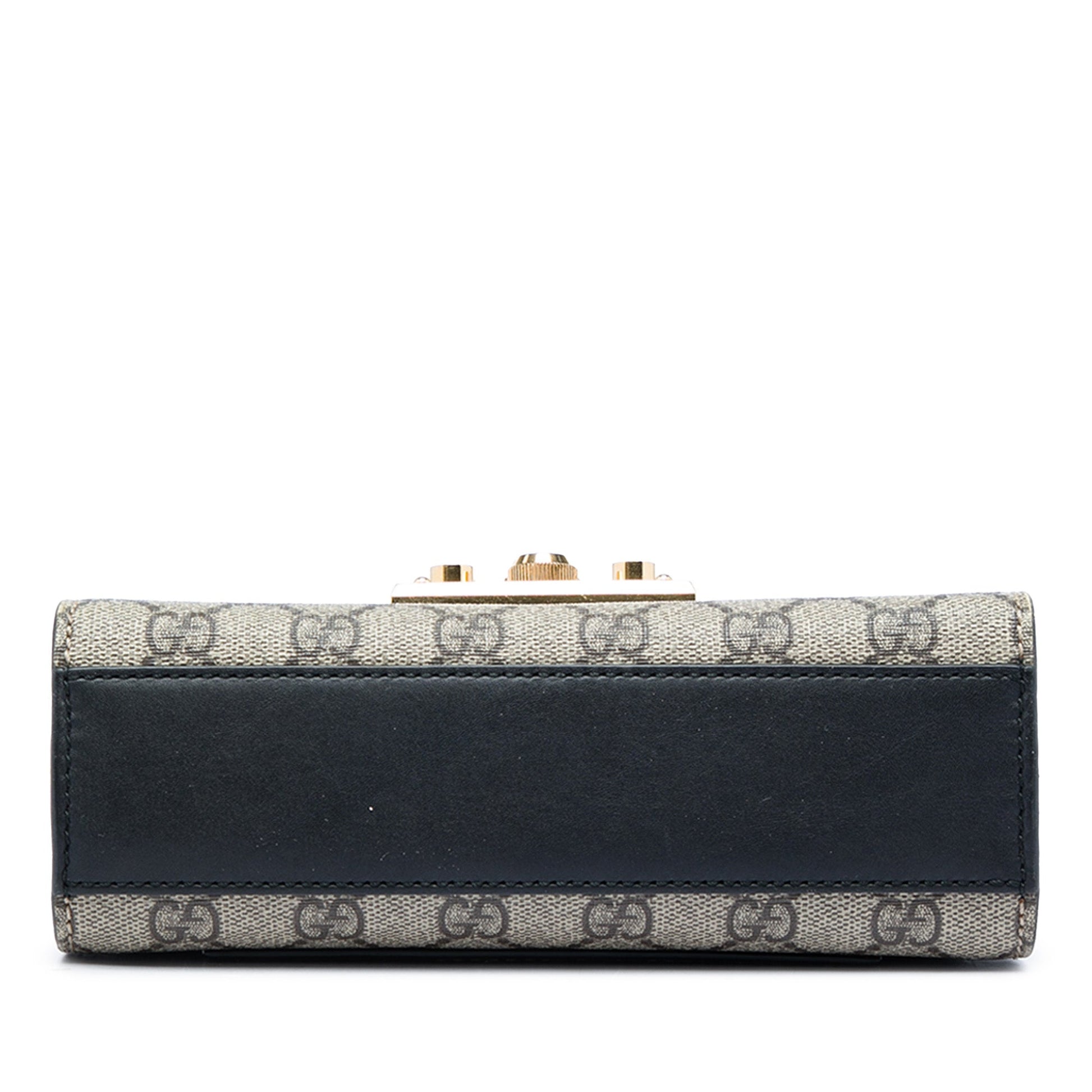 Gucci Small GG Supreme Padlock Crossbody
