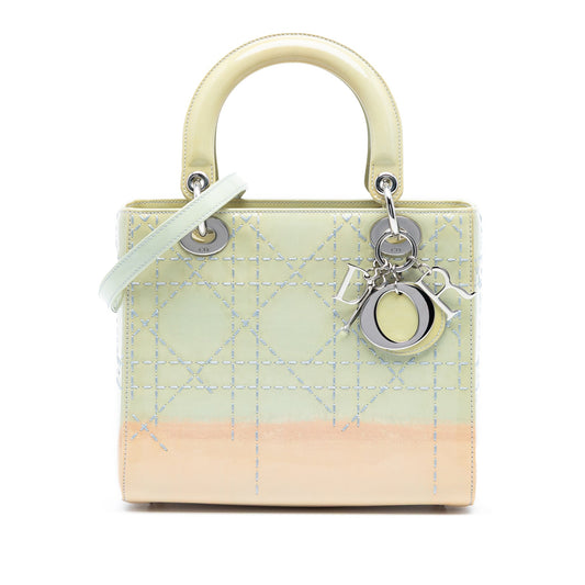 Dior Medium Ombre Patent Cannage Lady Dior