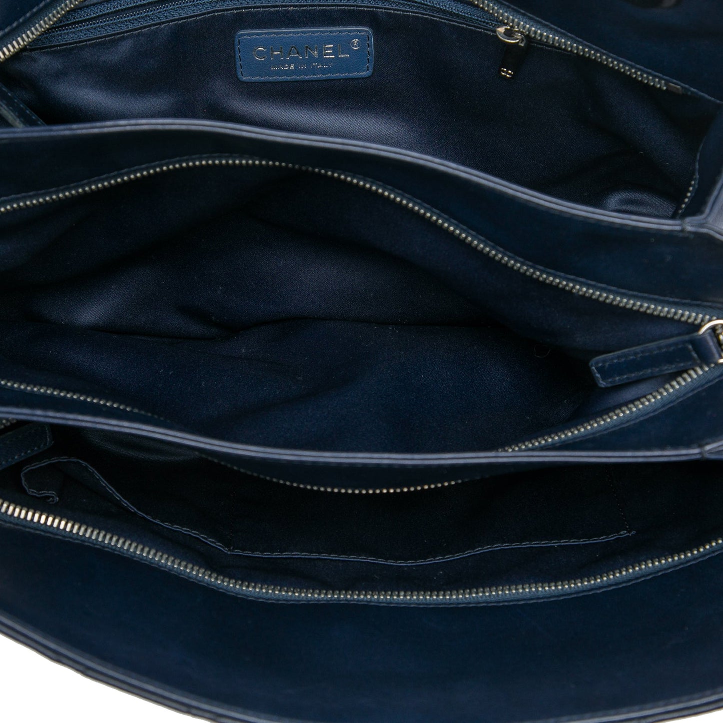 Chanel Quilted Lambskin Accordion Shopping Tote