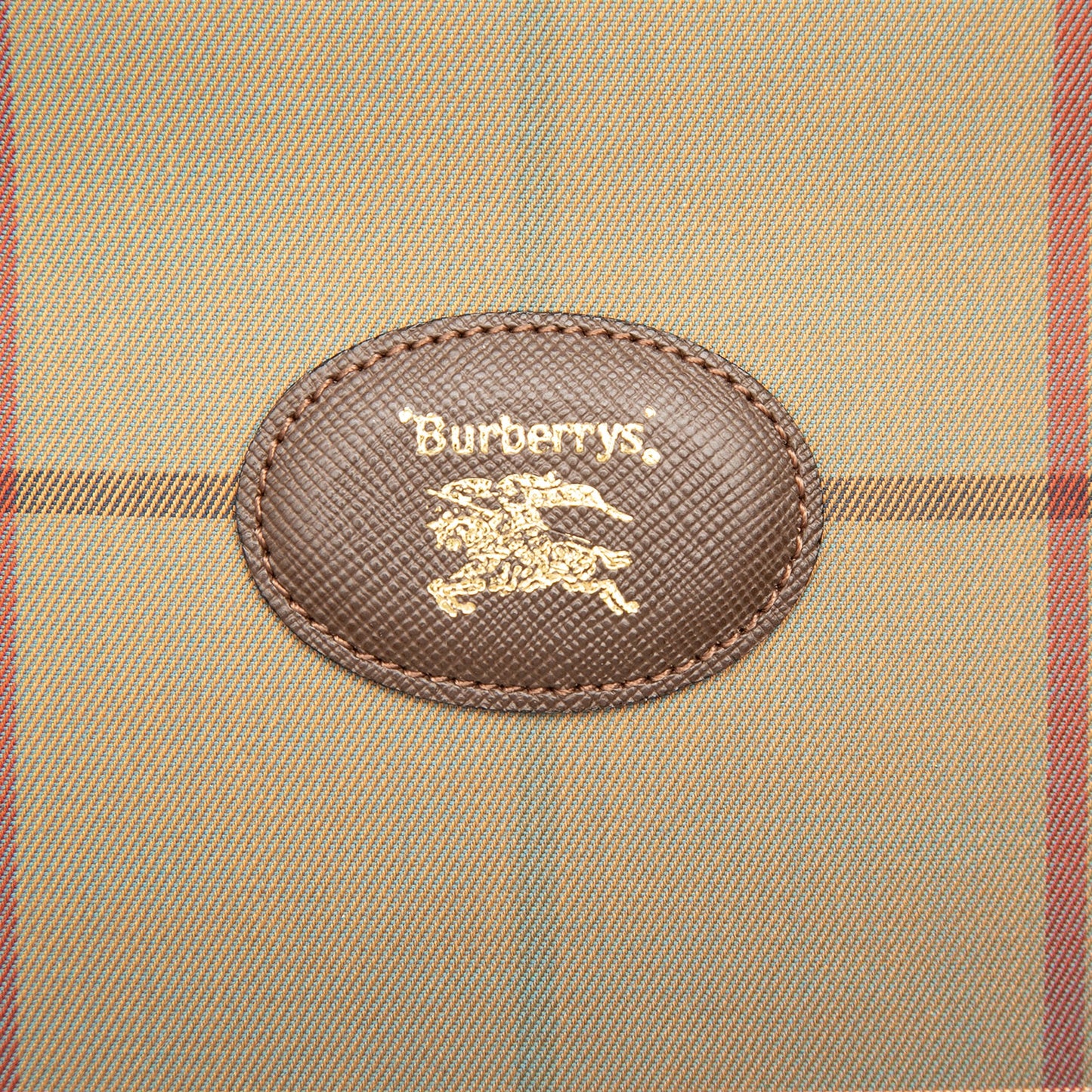 Burberry Vintage Check Canvas Handbag
