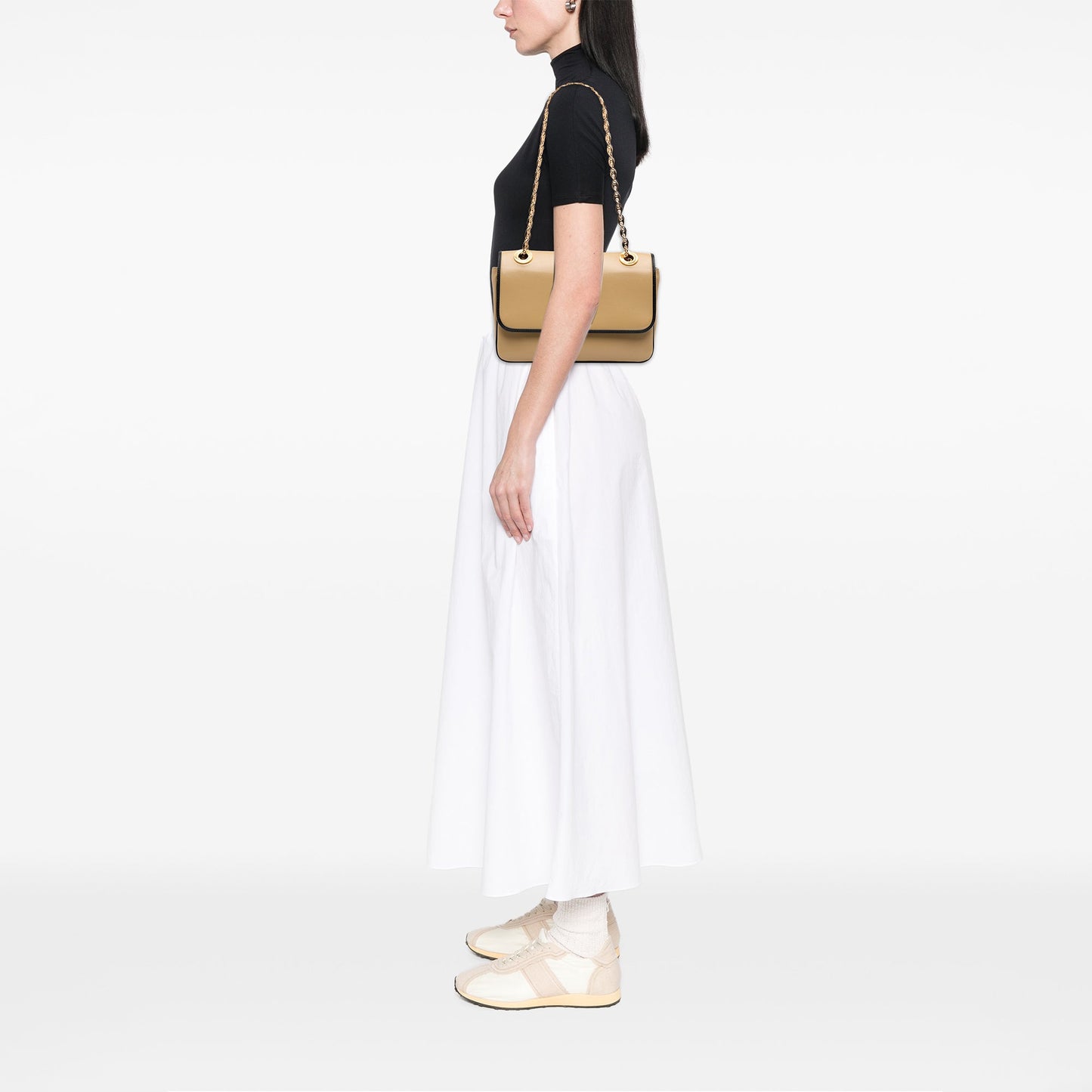 Gucci Small Calfskin Marina Chain Shoulder Bag