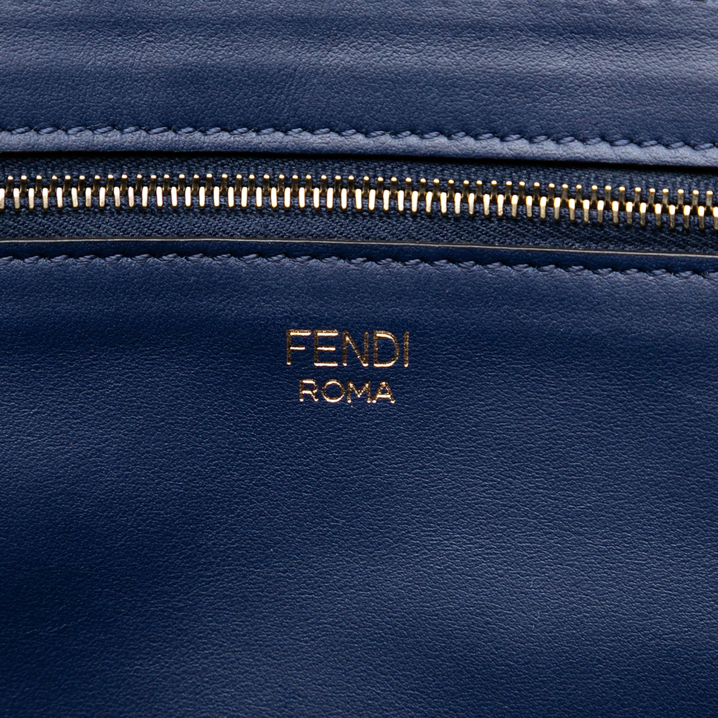 Fendi FILA Glazed Fabric FF 1974 Mania Shopping Tote