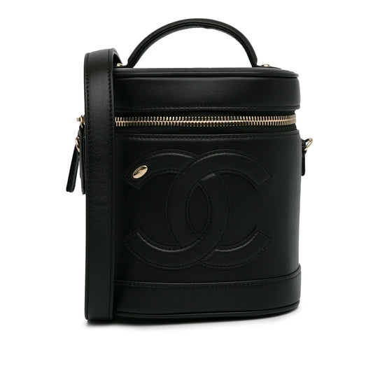 Chanel CC Lambskin Vanity Case