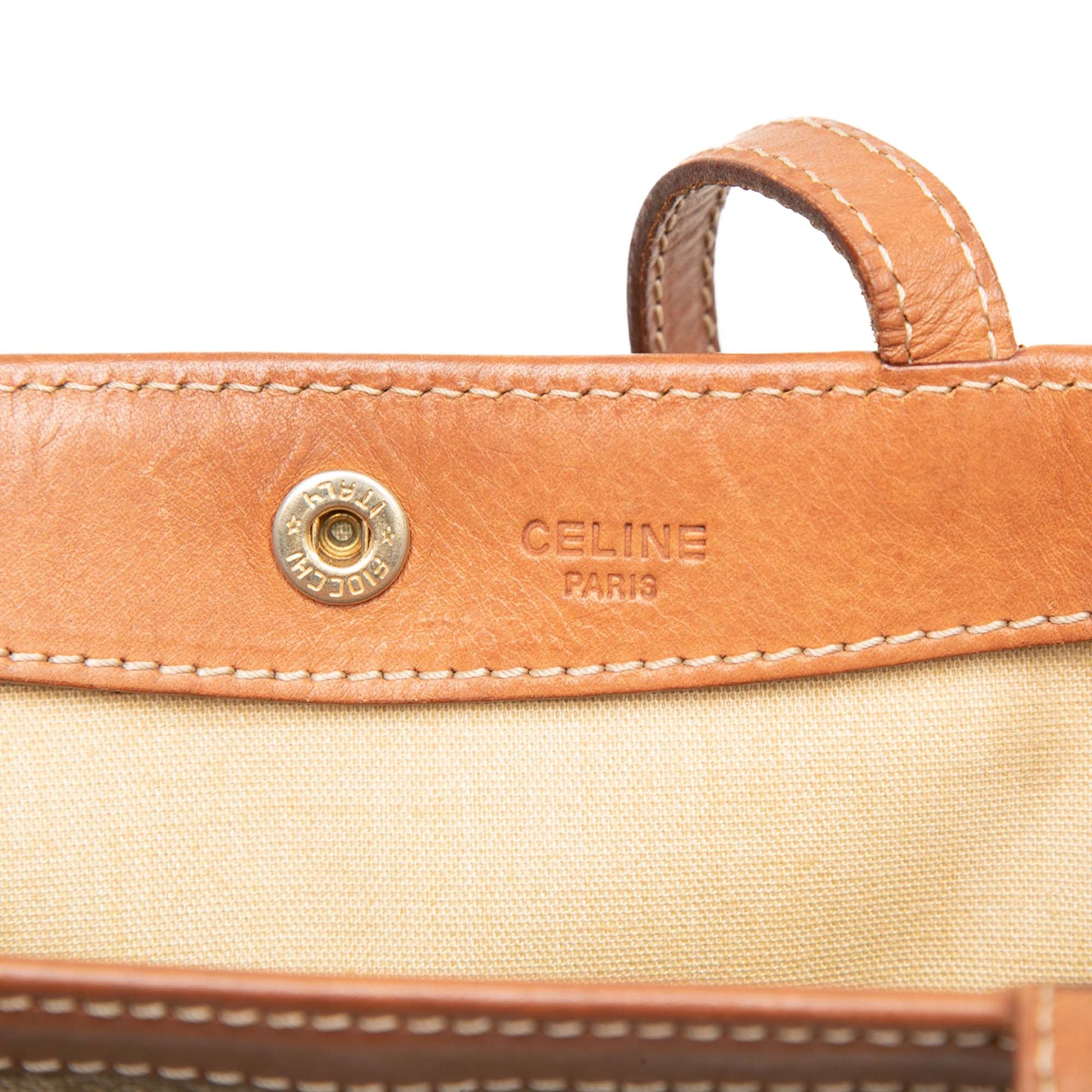 Celine Macadam Coated Canvas Tote