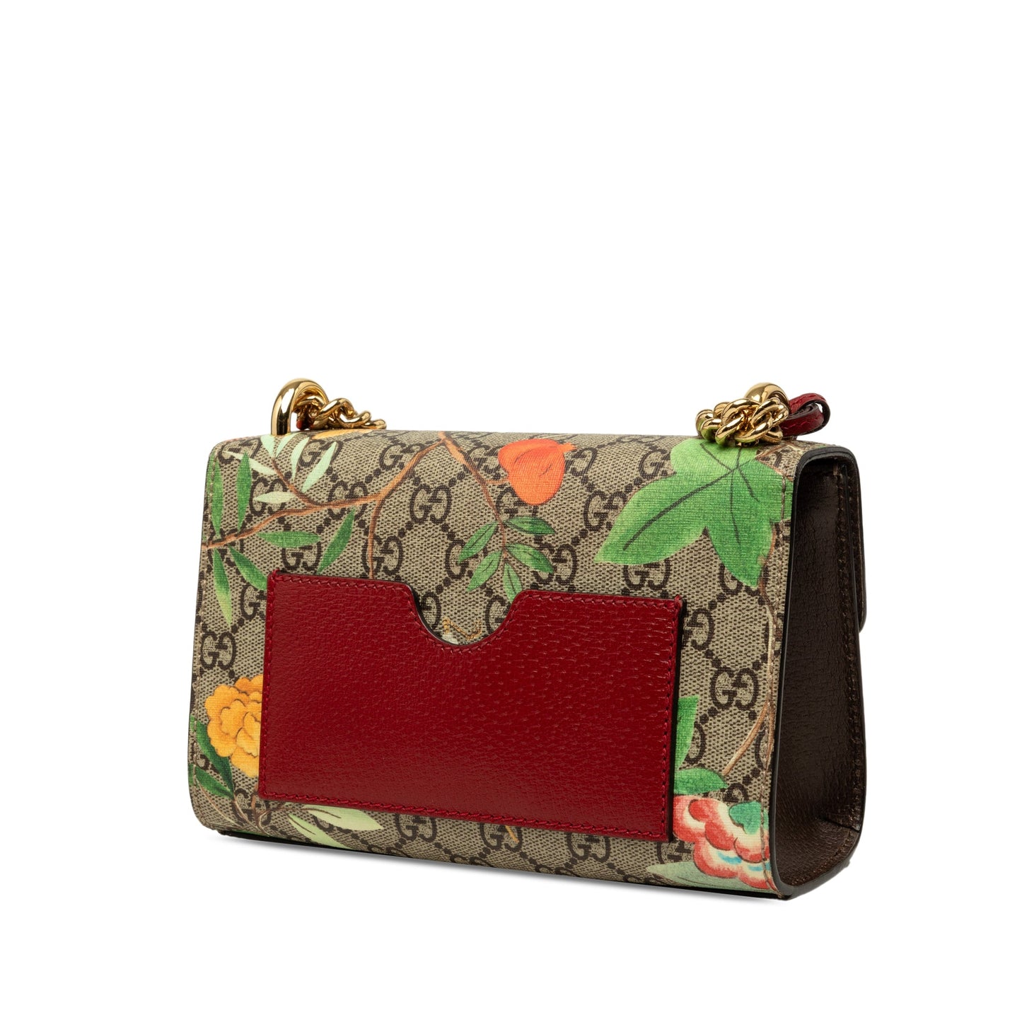 Gucci Small GG Supreme Tian Padlock Crossbody