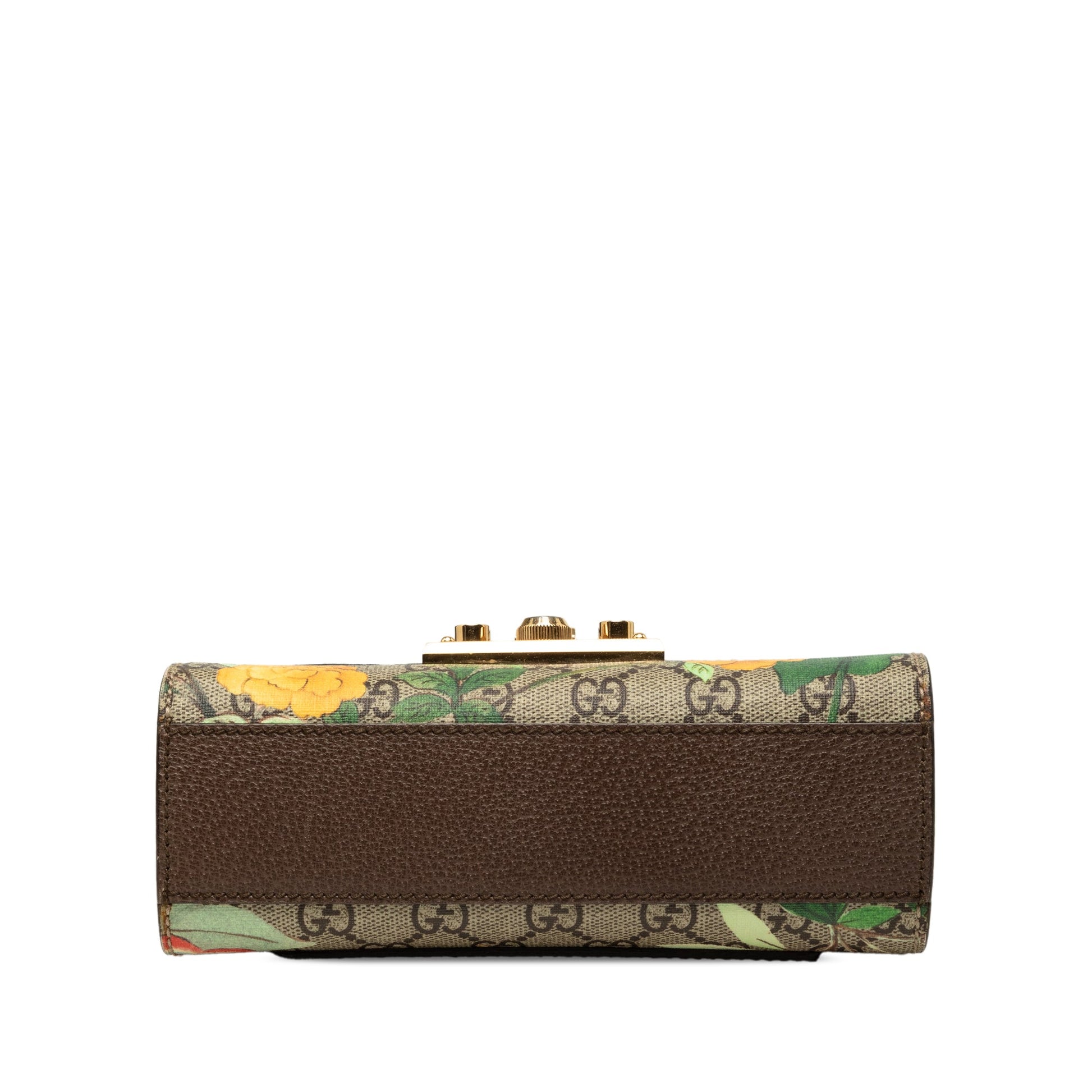 Gucci Small GG Supreme Tian Padlock Crossbody