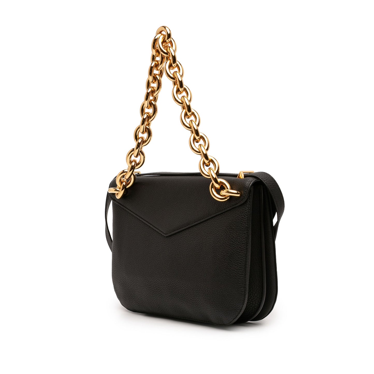 Bottega Veneta Medium Leather Mount Envelope Chain Bag