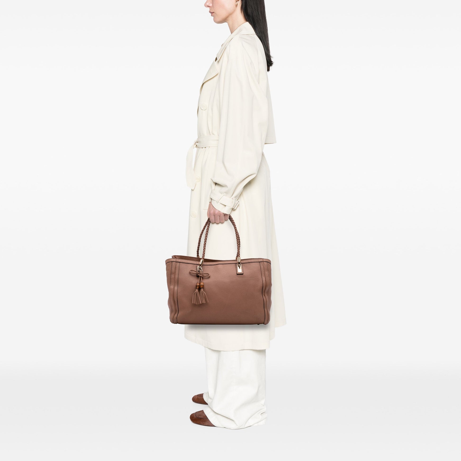 Gucci Calfskin Bella Tote