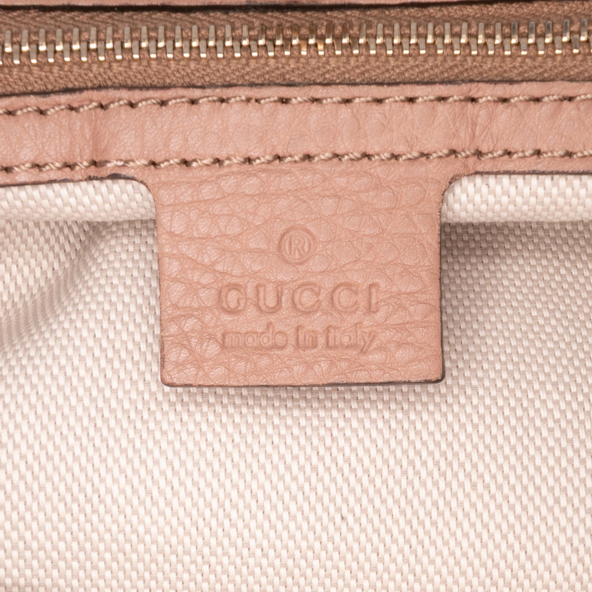 Gucci Calfskin Bella Tote