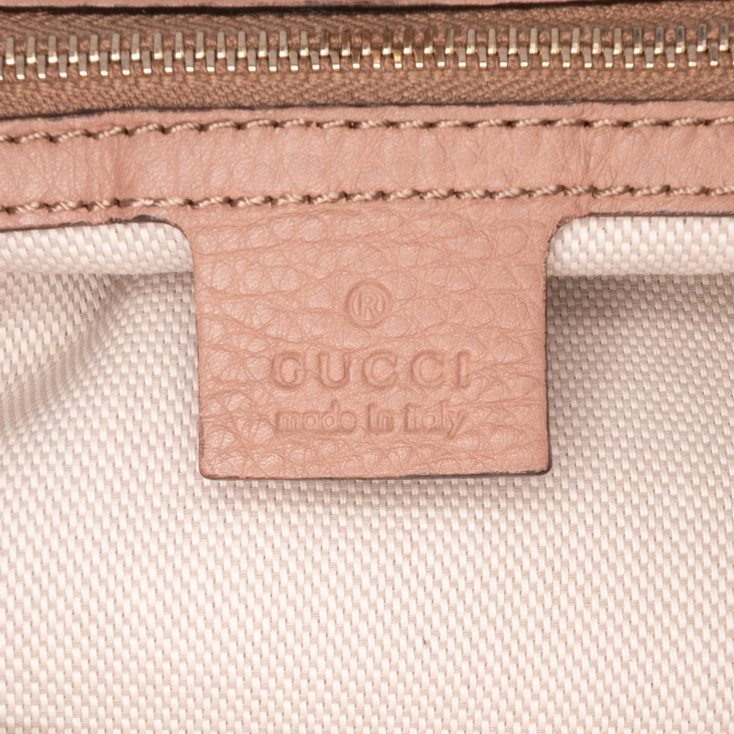 Gucci Medium Leather Bella Tote