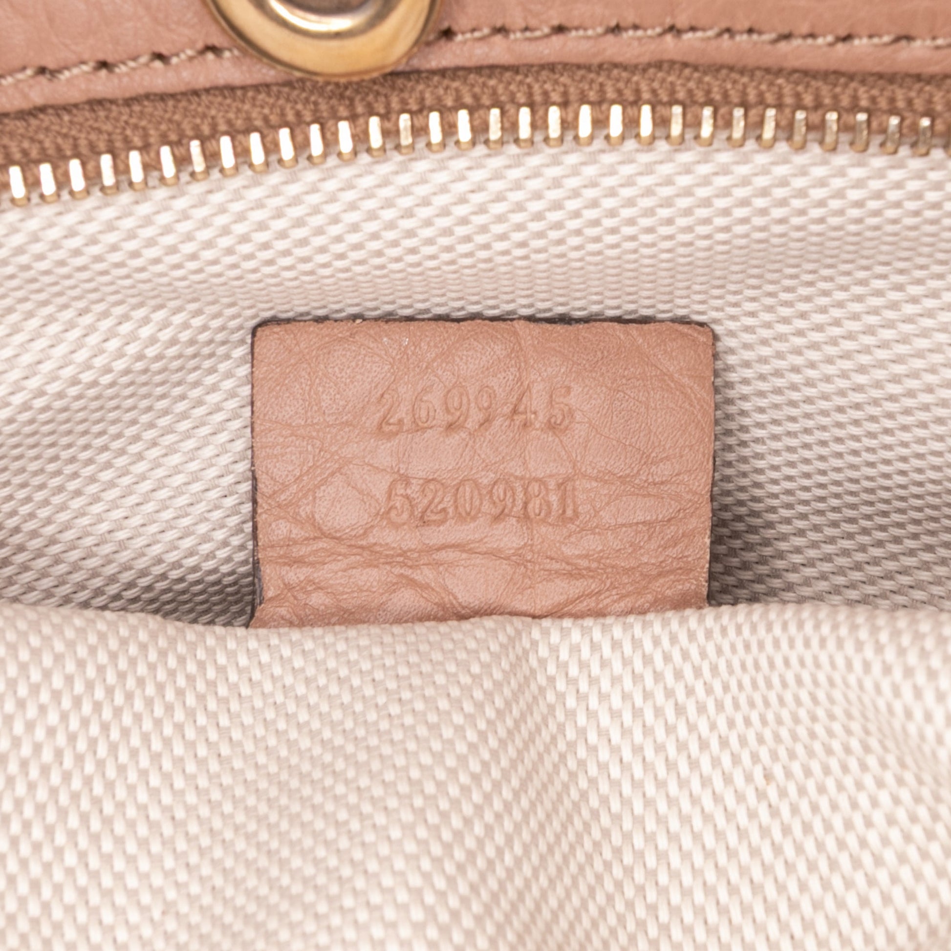 Gucci Calfskin Bella Tote