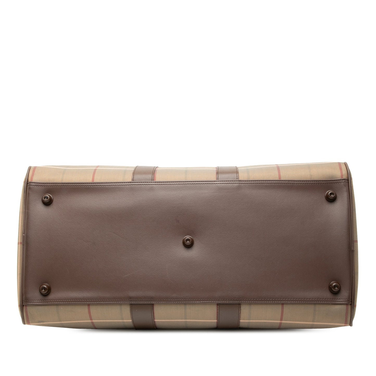 Burberry Vintage Check Canvas Travel Bag
