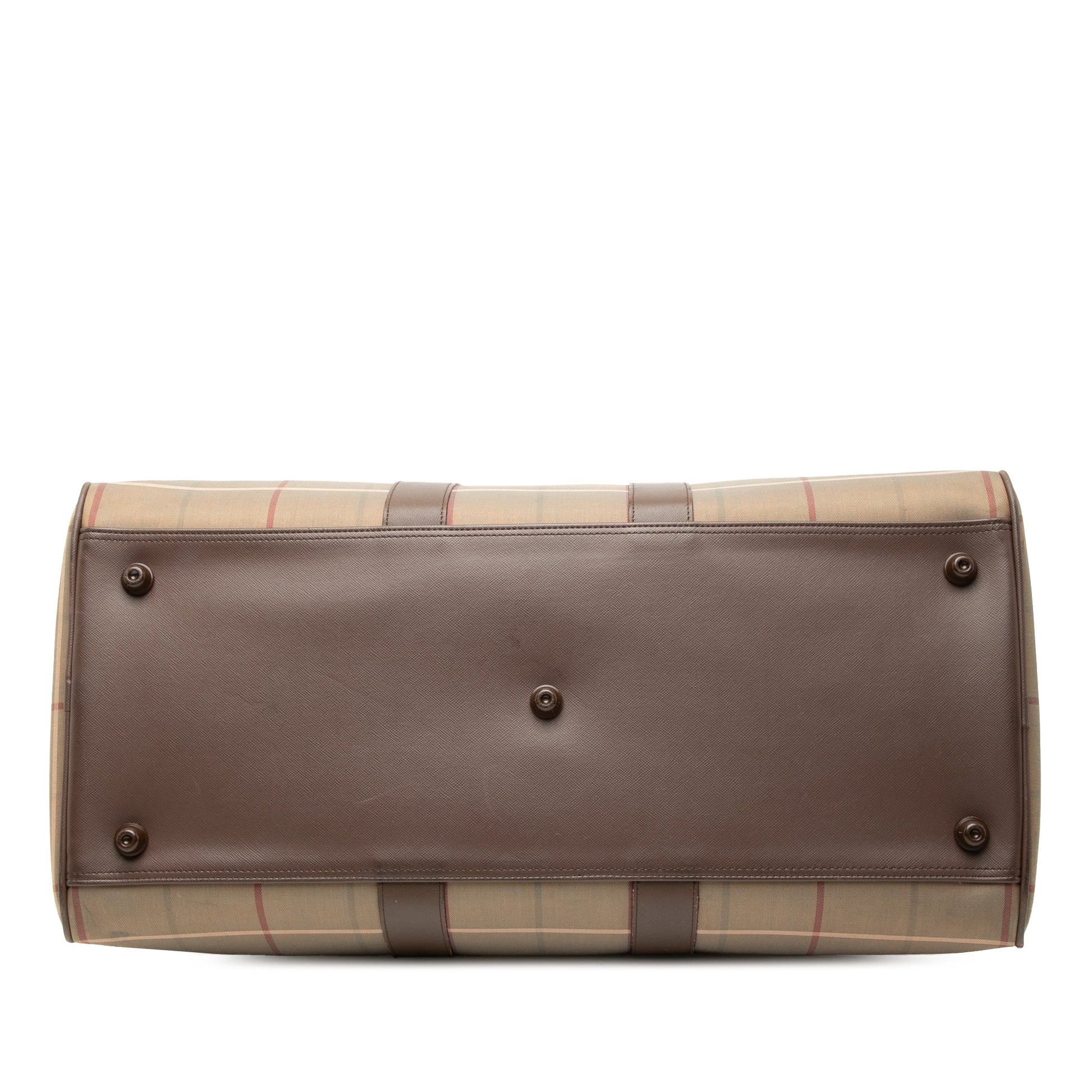 Burberry Vintage Check Canvas Travel Bag