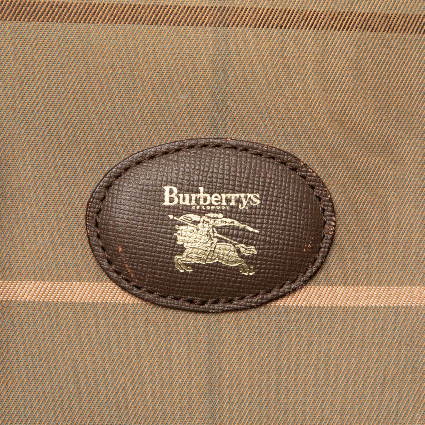 Burberry Vintage Check Canvas Travel Bag
