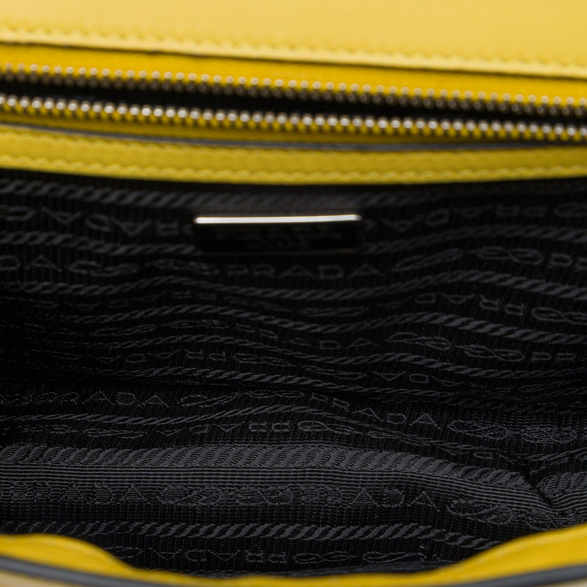 Prada Saffiano Lux Sound Lock Crossbody